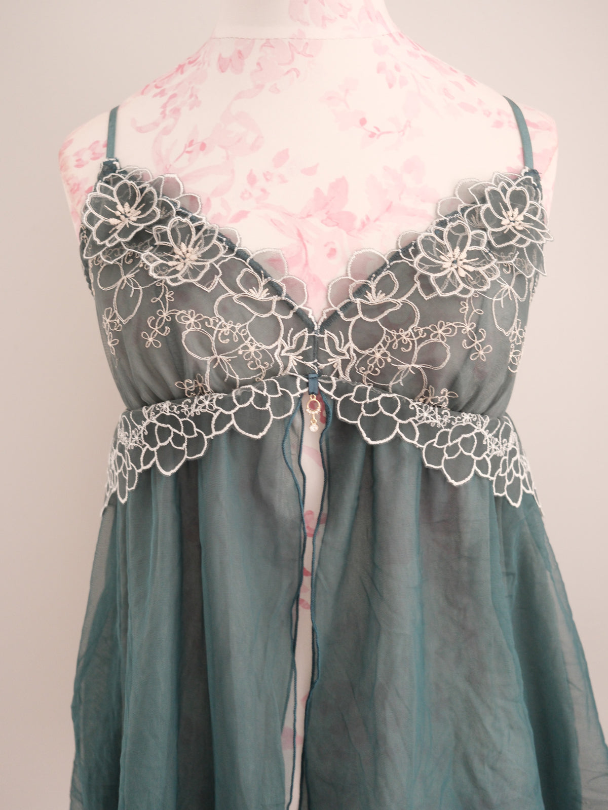 teal mirage babydoll
