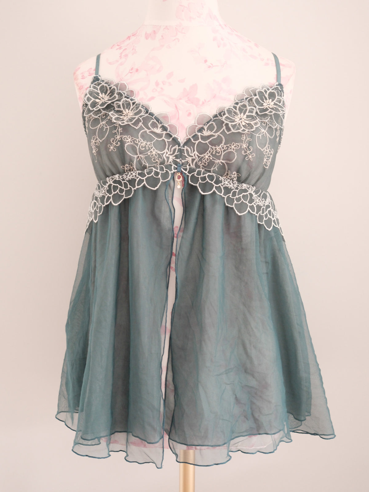 teal mirage babydoll