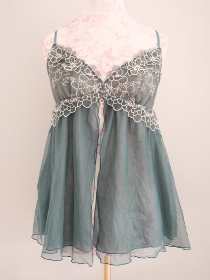 teal mirage babydoll