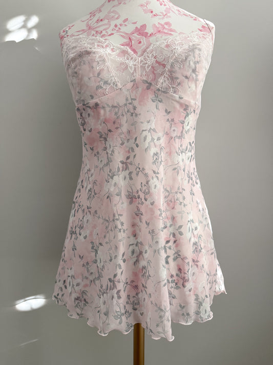 lychee floral twist martini camisole