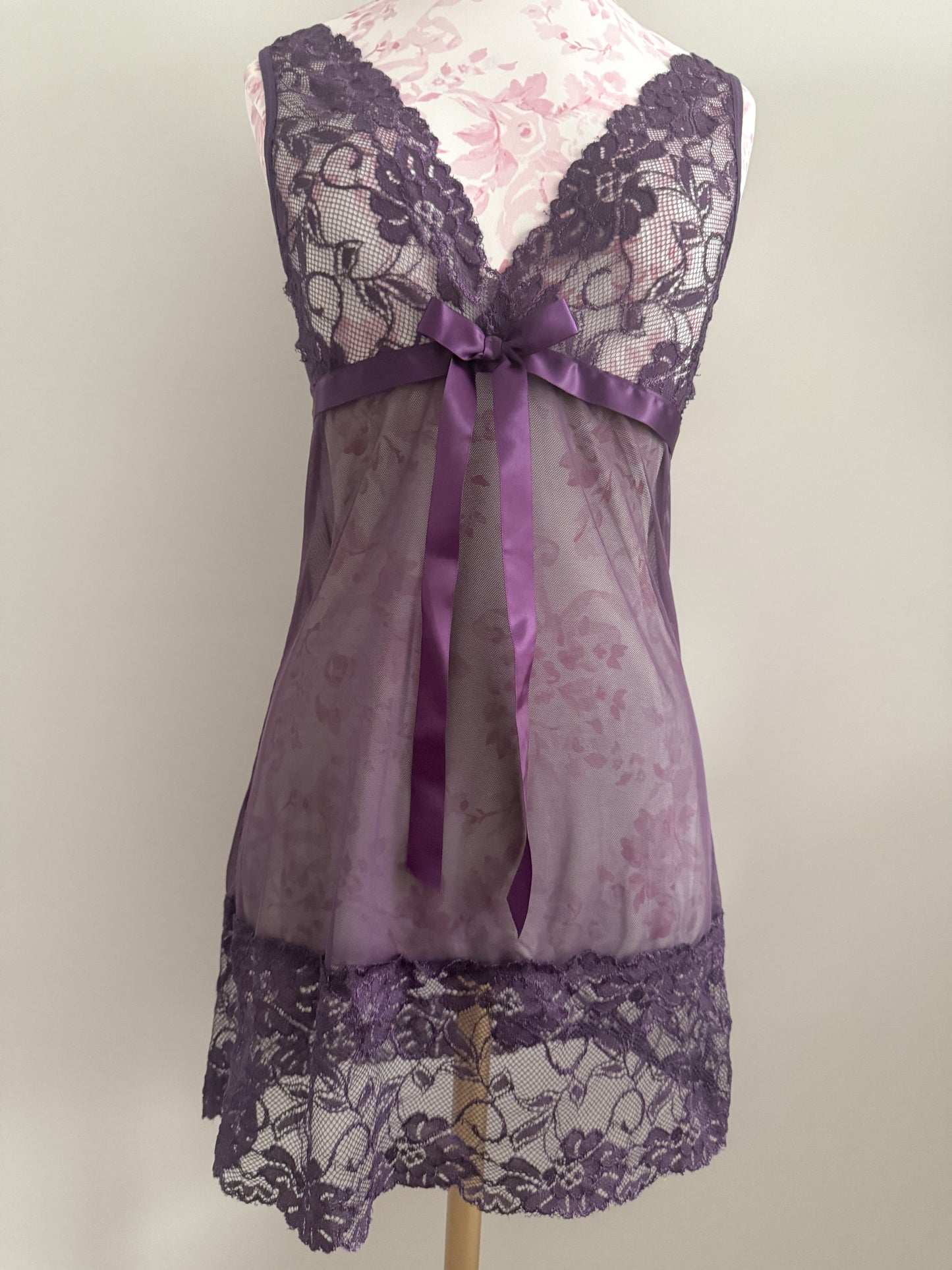 blackberry hibiscus sour slip dress