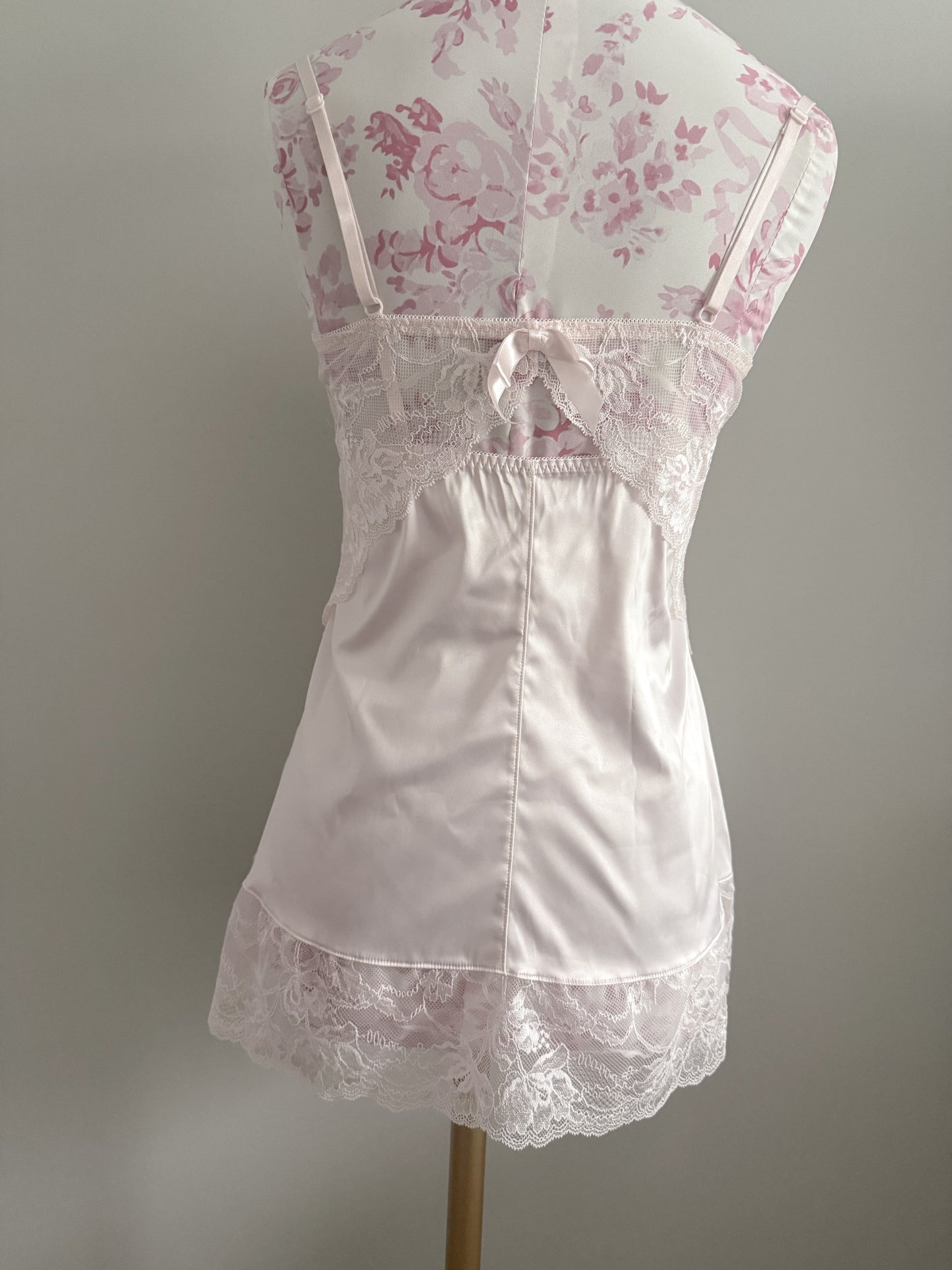 rosewater lychee fizz slip dress