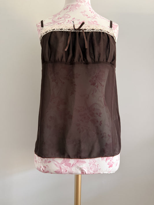 caramel chai glow martini camisole
