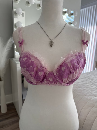creme de violette cocktail bralette