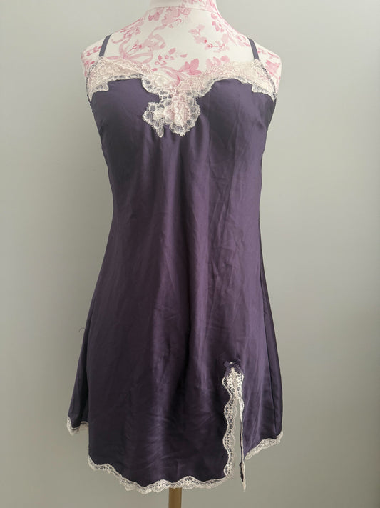 blackberry grape blitz martini slip dress