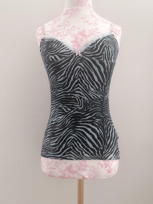 blueberry jungle bloom margarita camisole