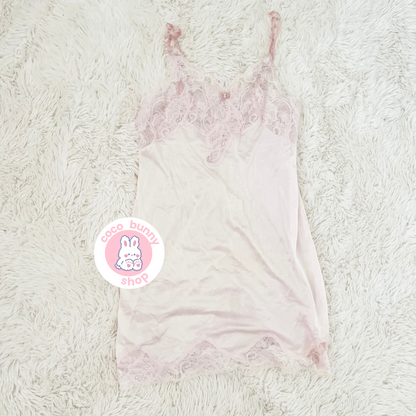 pink paloma cocktail slip dress