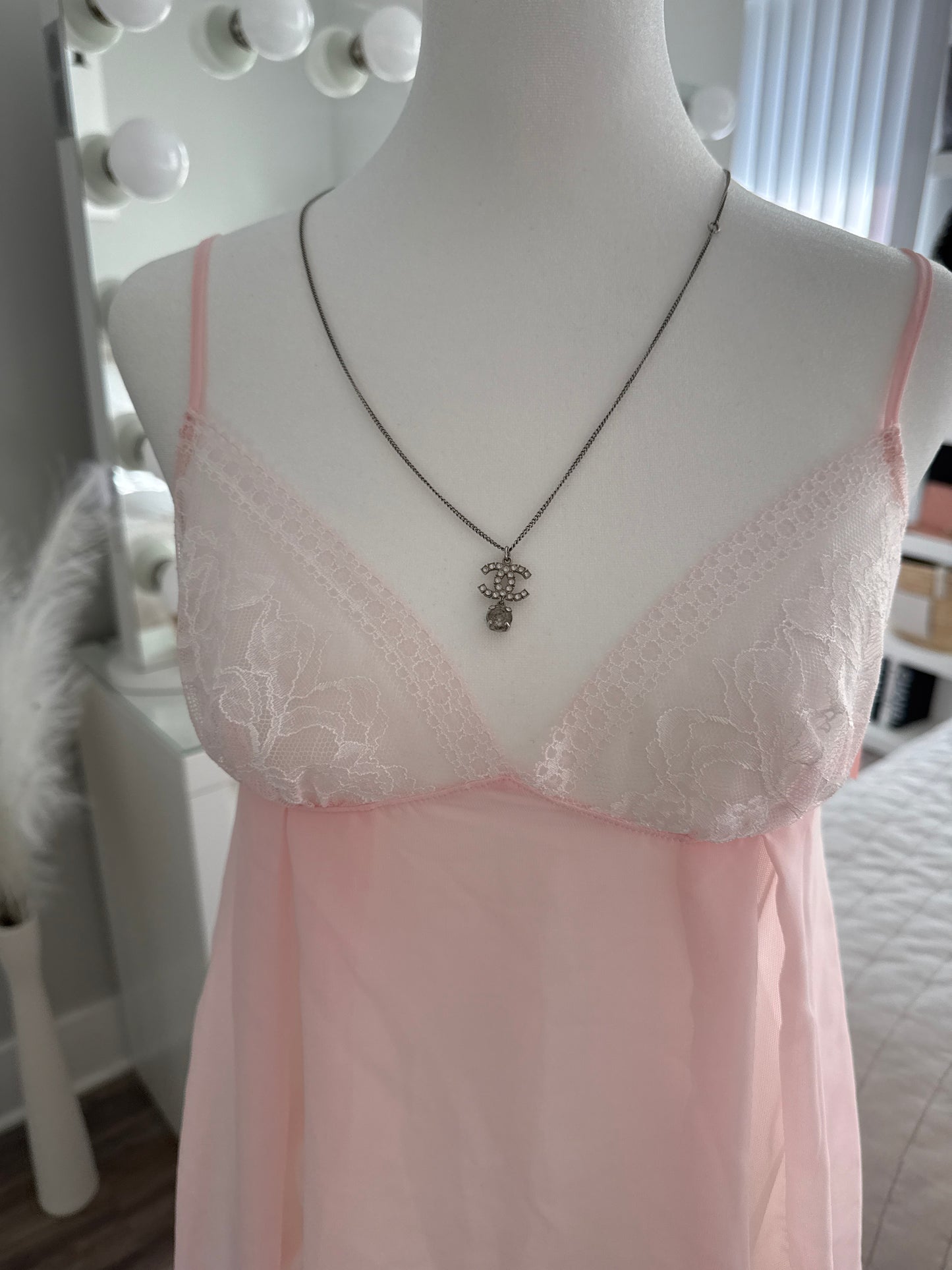 pink lychee mai tai cocktail slip dress