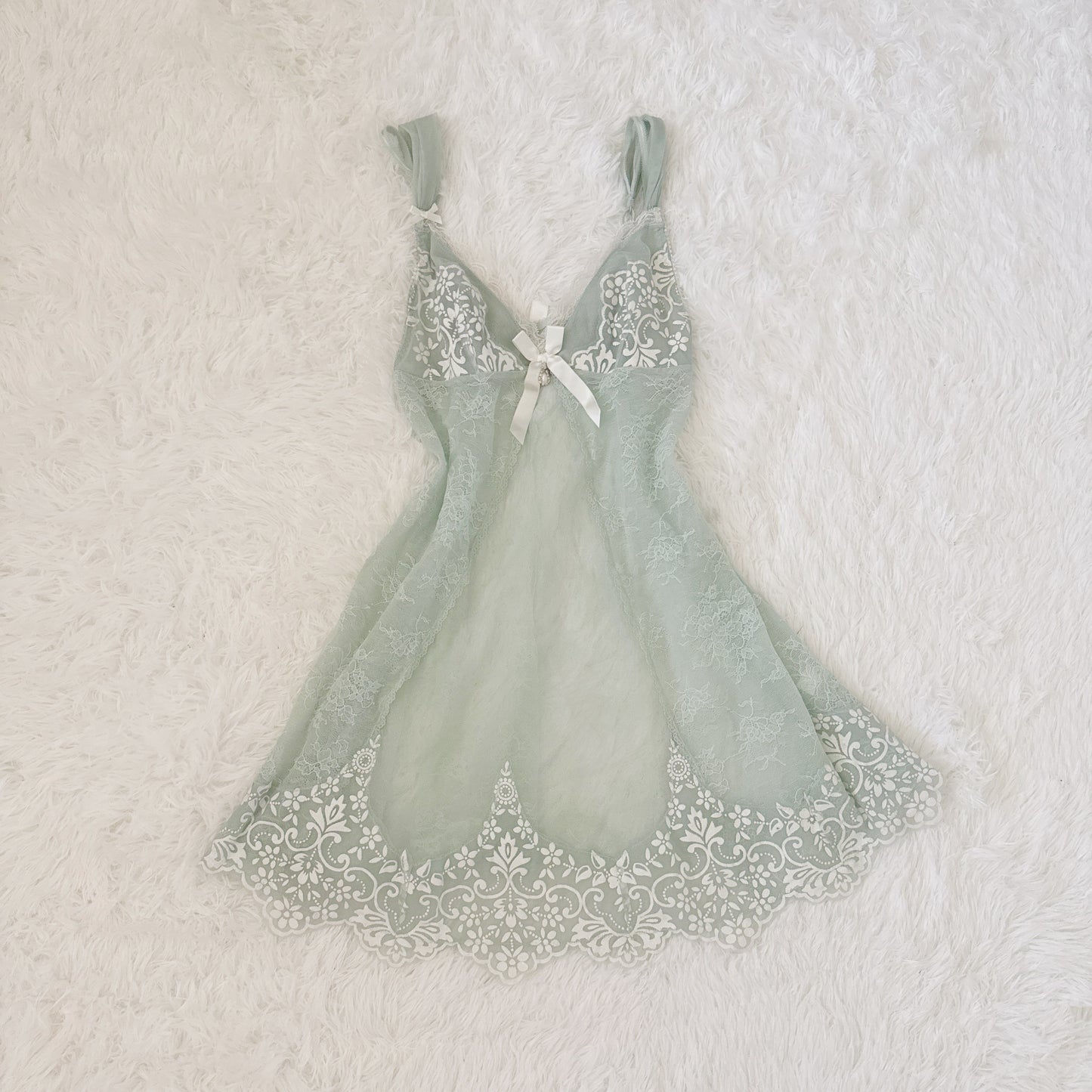 green apple berry martini slip dress