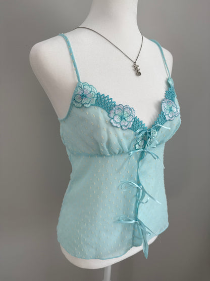 blue peony margarita camisole