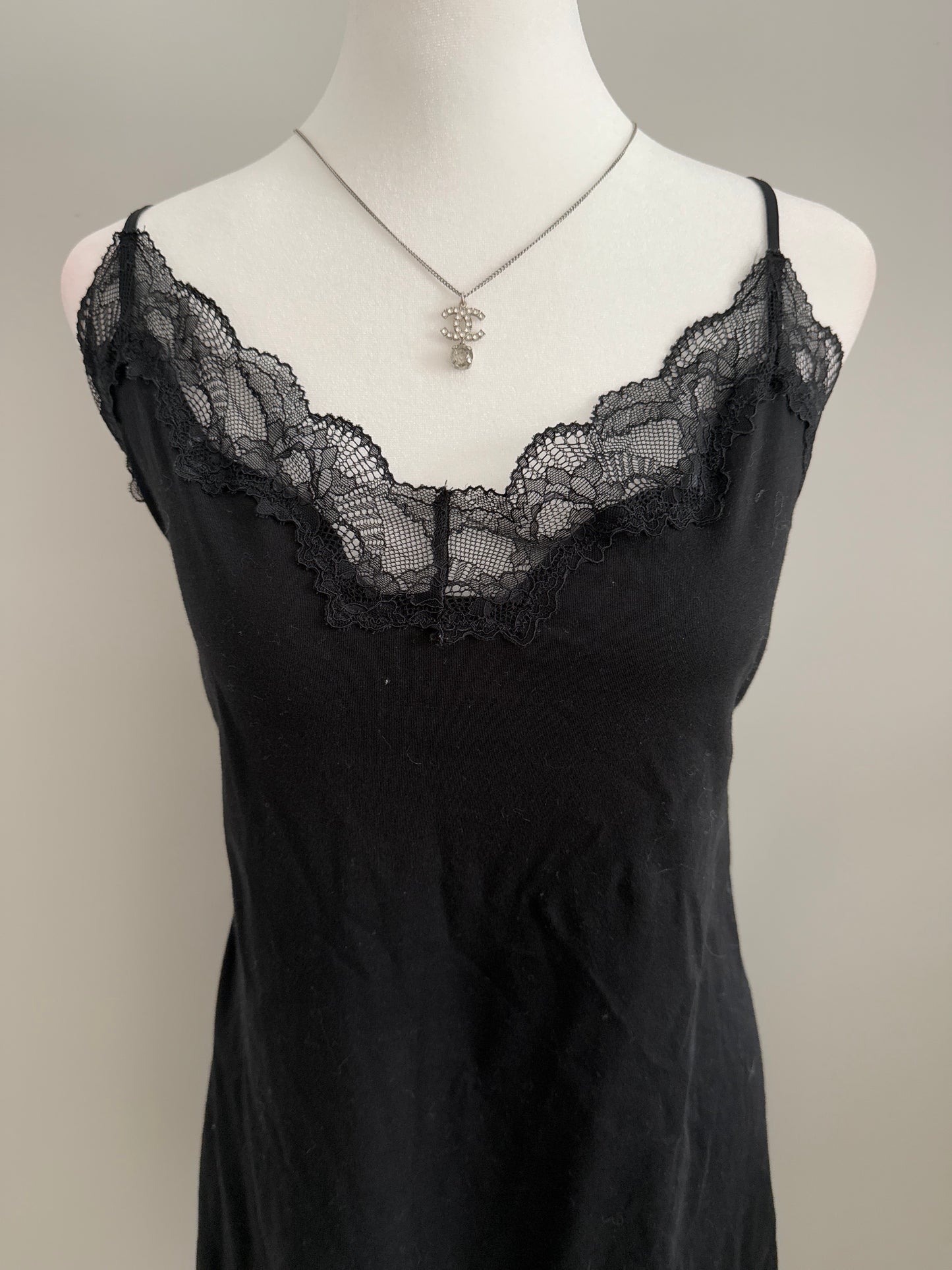 blackberry thorn martini slip dress