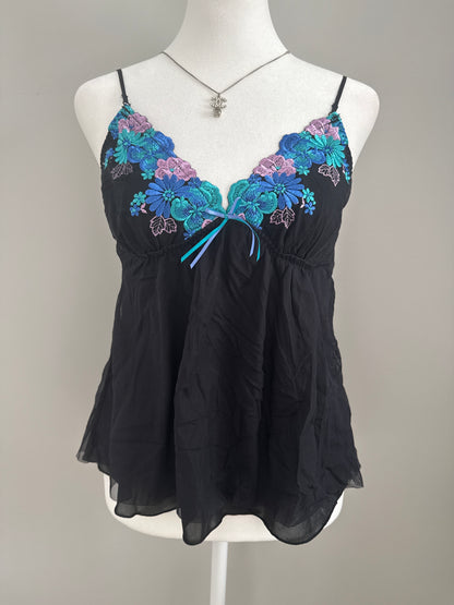 blue raspberry and black berry martini camisole