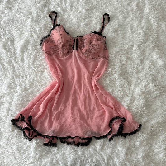 watermelon mai tai cocktail slip dress