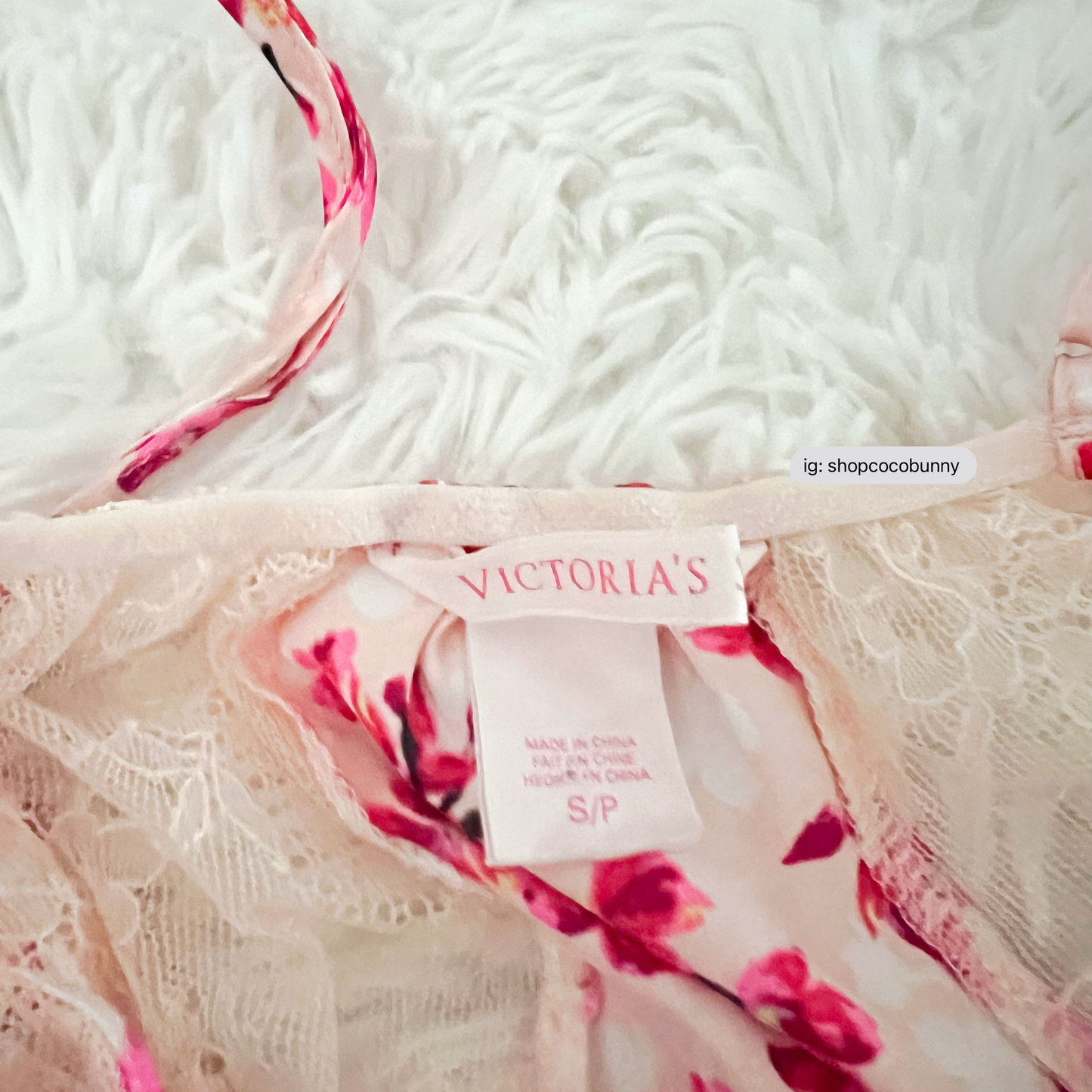 victoria’s secret sleeping beauty floral bow slip dress