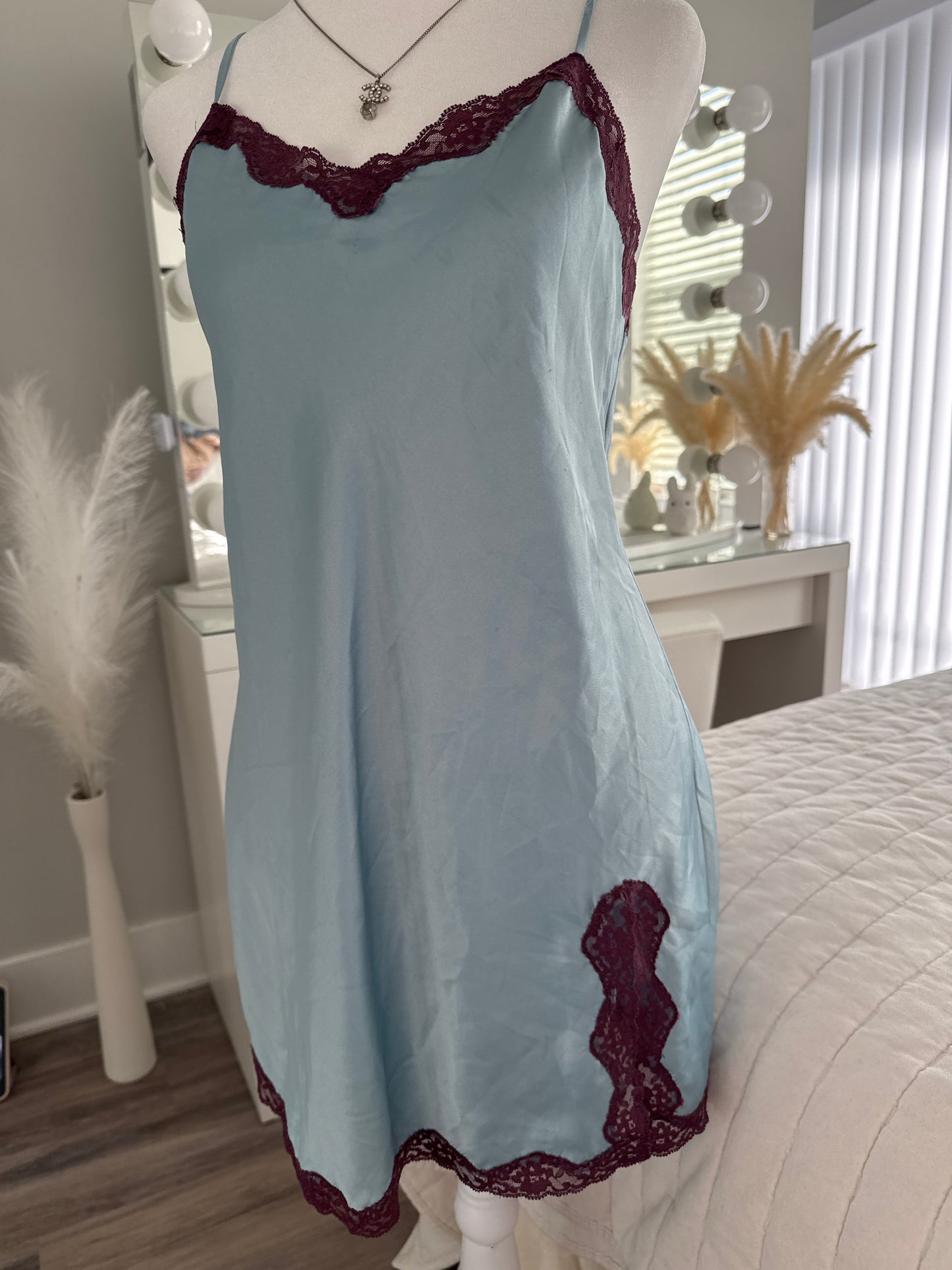 spiced plum refresher slip dress