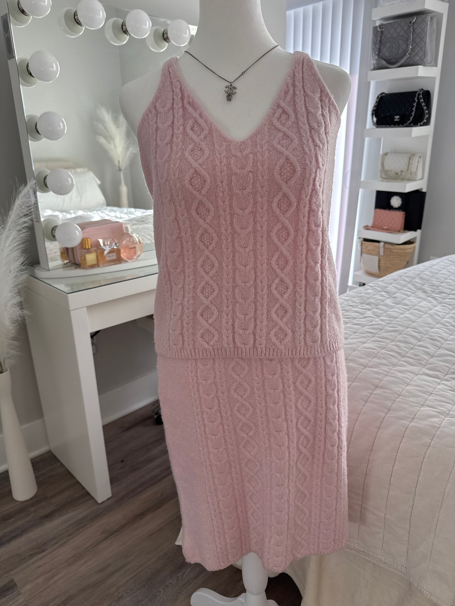 sparkling pink cloud cocktail set