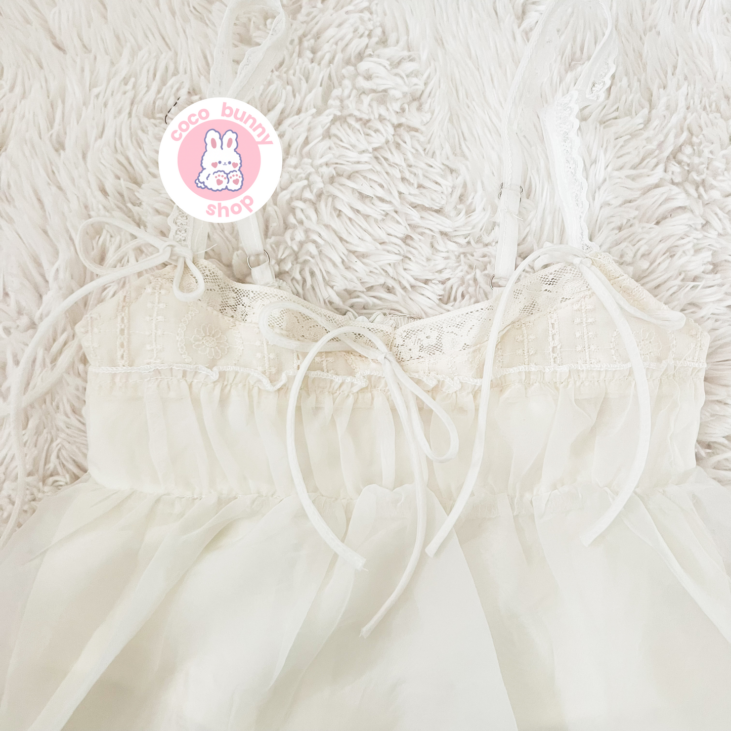 ruched ribbon lace babydoll camisole