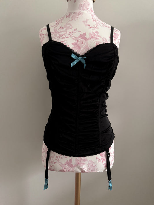 azure midnight icy corset