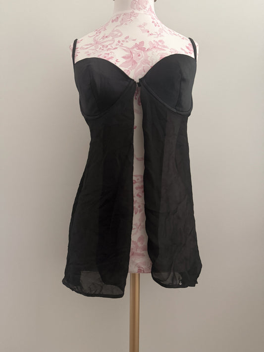 rooftop licorice fizz martini slip dress