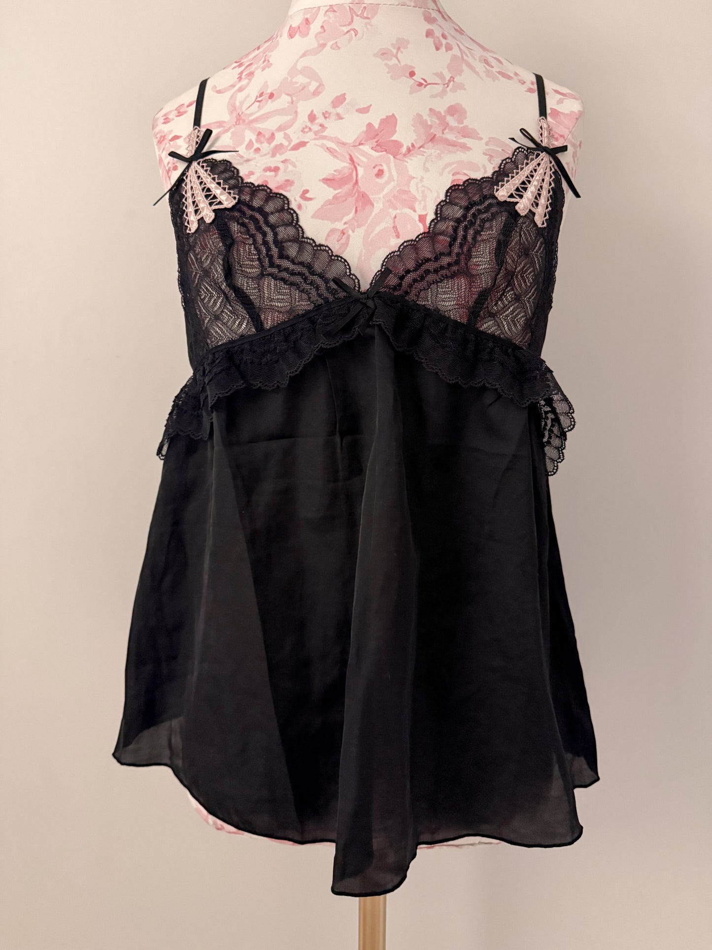 dark chocolate creme martini camisole