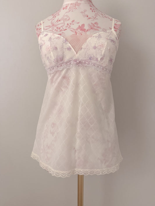 soft blush swirl mimosa camisole