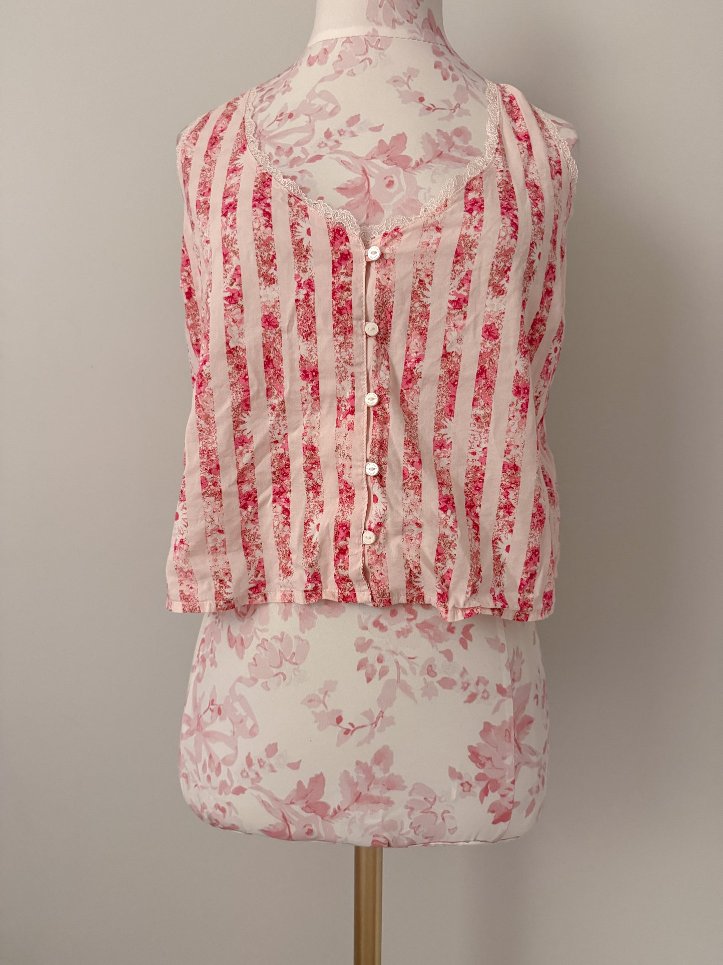 strawberry milk spritz cocktail camisole