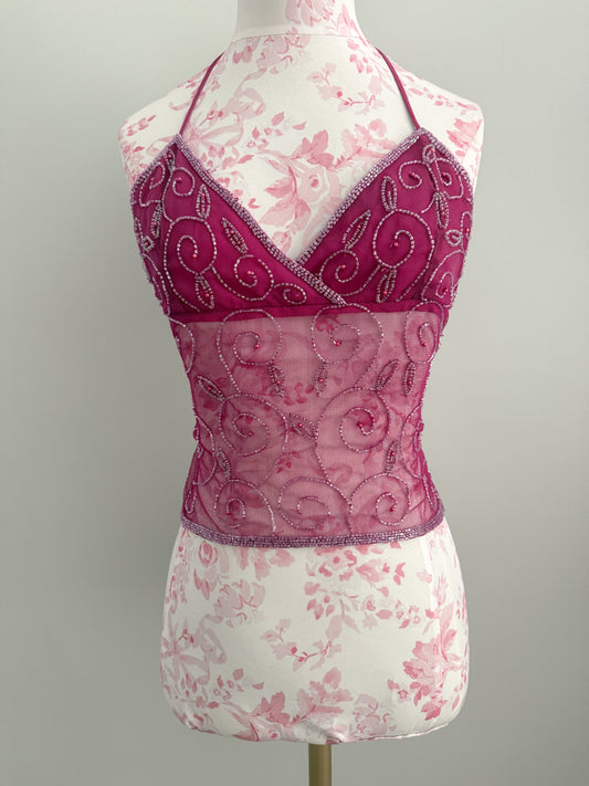 amethyst berry jewel martini camisole