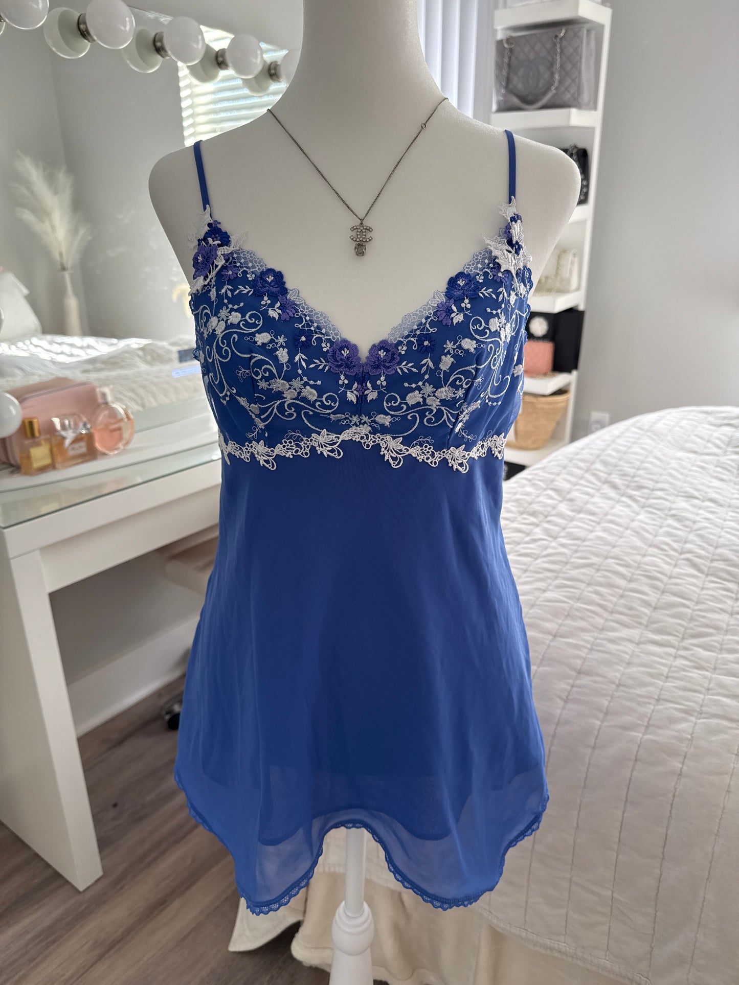 blue raspberry jello shot slip dress