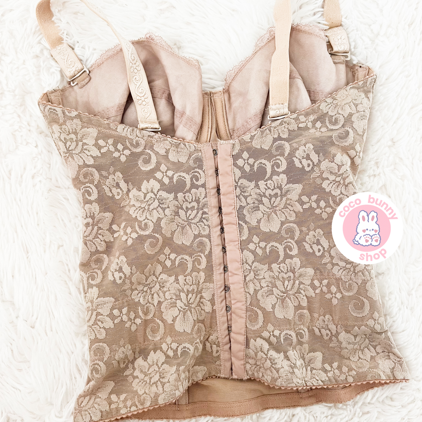 japanese brand my mode underwire lace corset