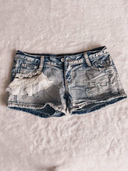 downtown cherub bunny shorts