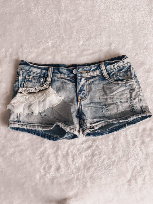downtown cherub bunny shorts