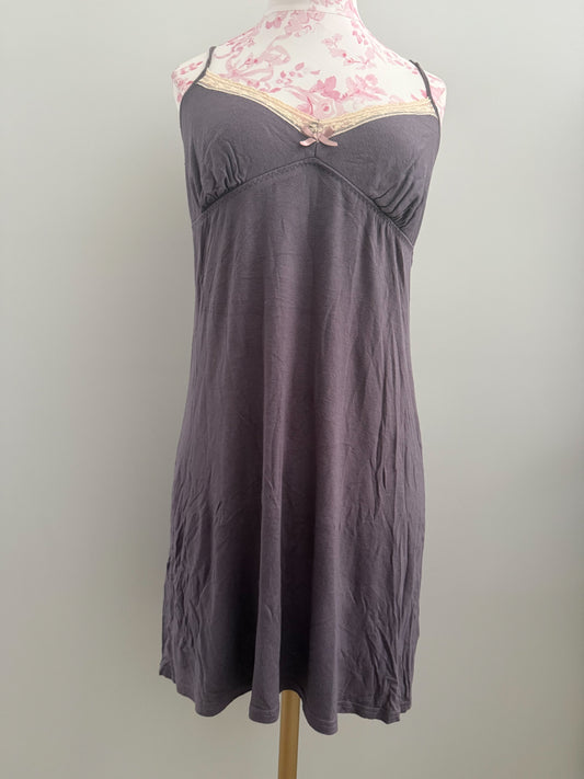 smoky plum blitz margarita slip dress