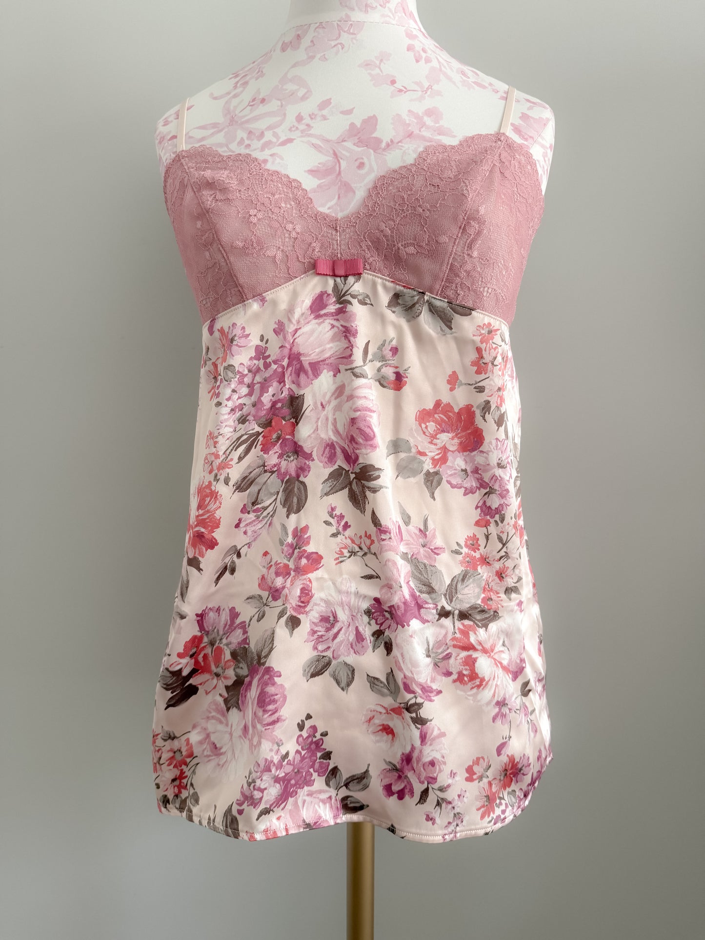 wildflower berry martini slip dress