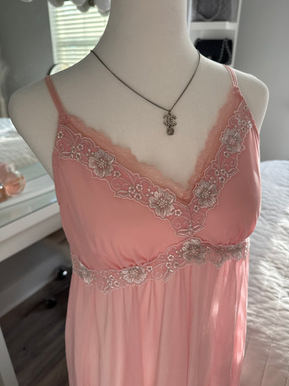 eblin floral raspberry margarita slip dress