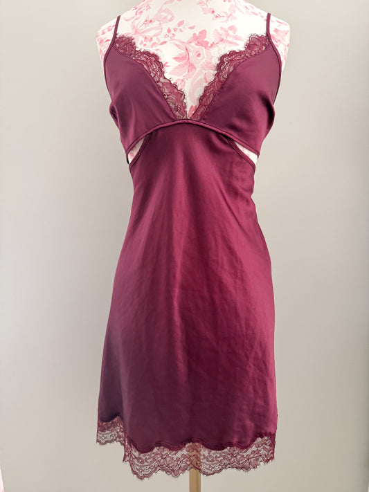 candied berry moon martini slip dress
