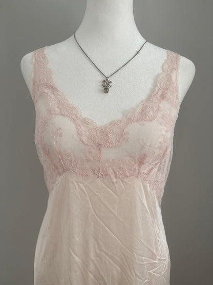 pink cloud margarita slip dress