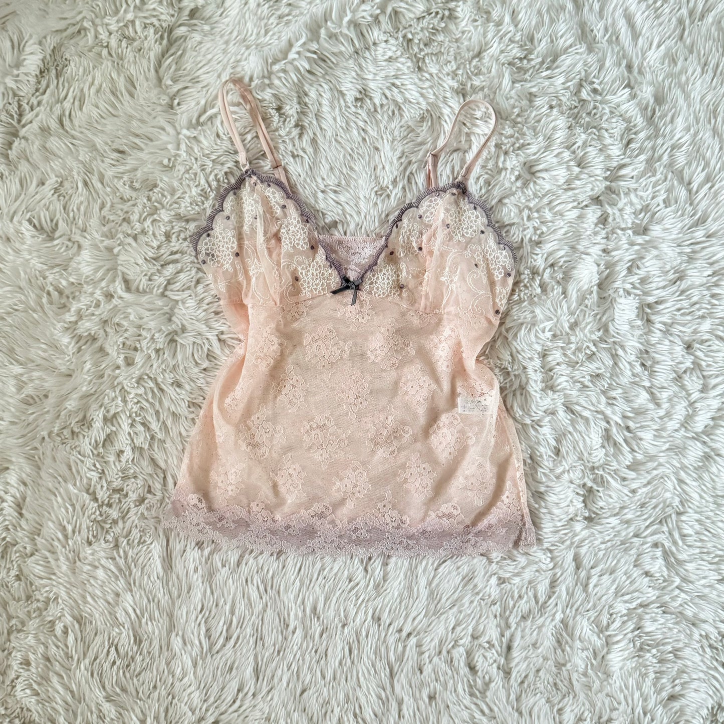 pink and purple whimsy camisole