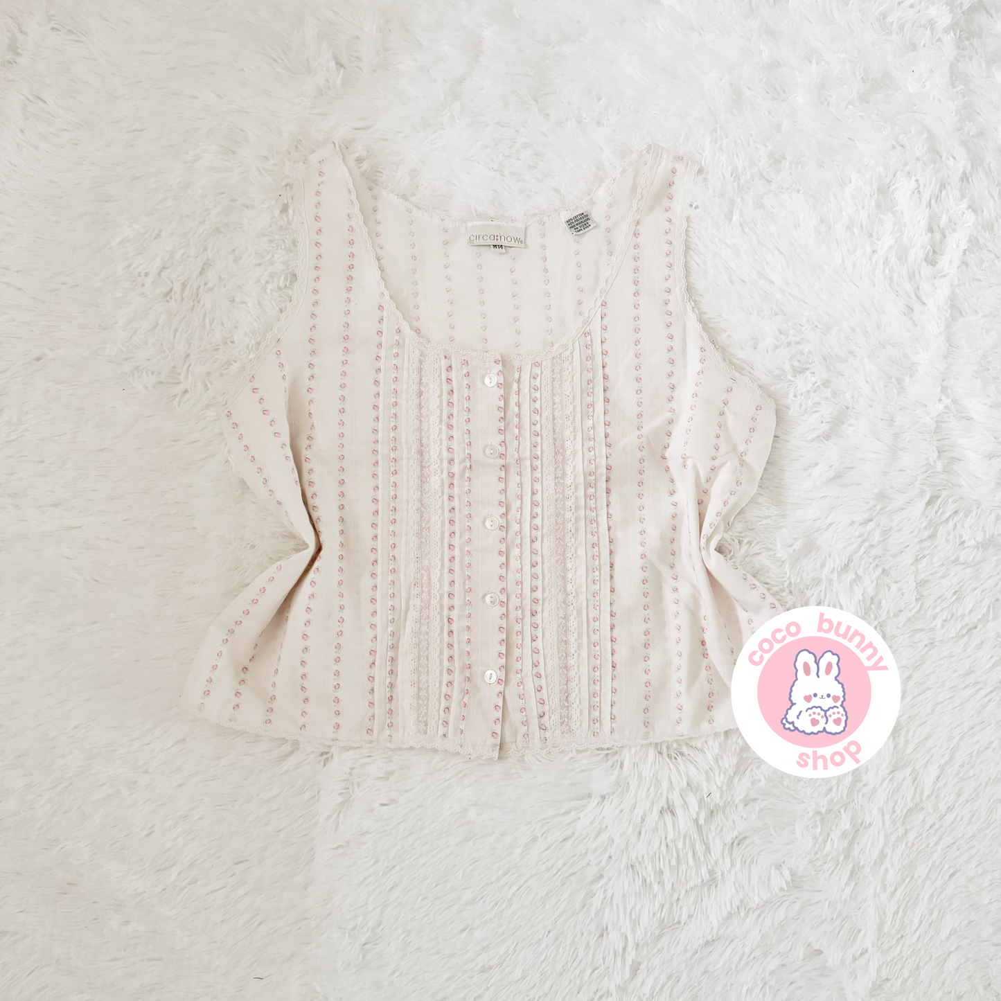 coquette rose bud milkmaid top