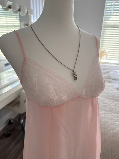 pink lychee mai tai cocktail slip dress