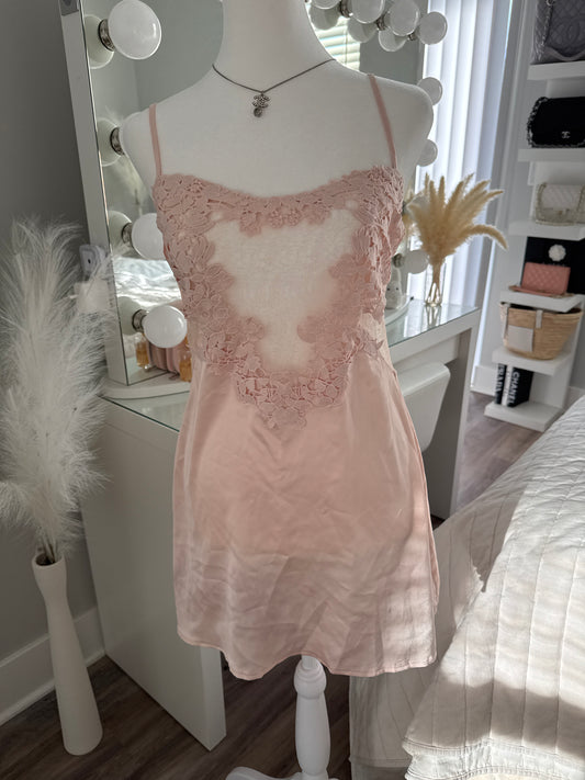 rose petal margarita slip dress