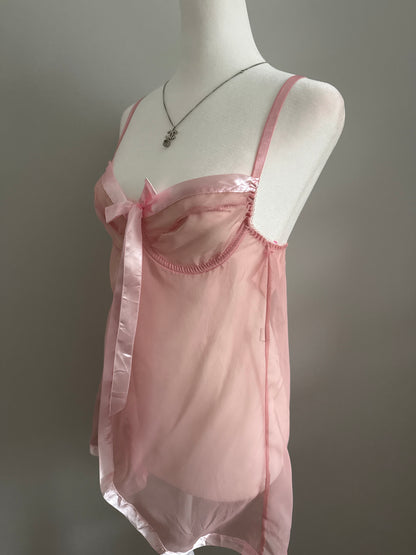 pink citrus refresher cocktail slip dress