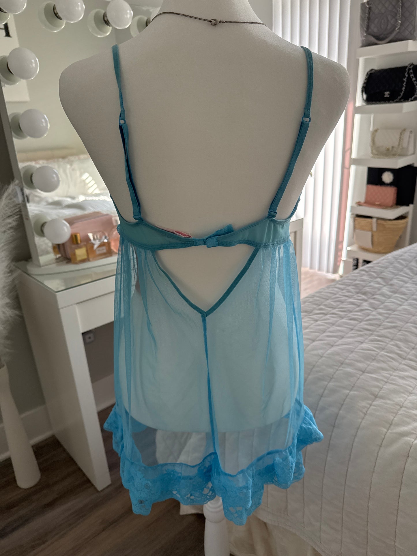 blue raspberry margarita slip dress