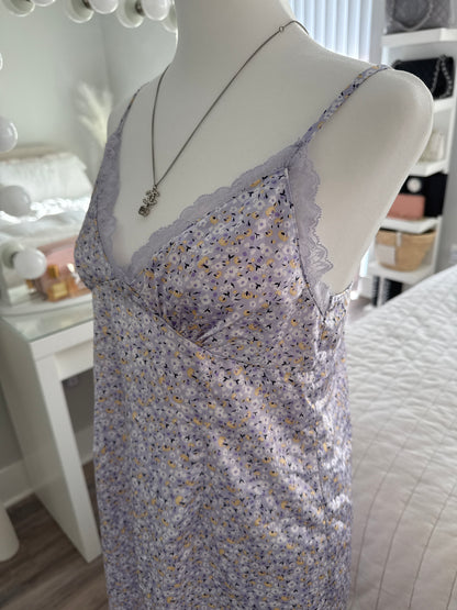 grape mint mojito cocktail slip dress