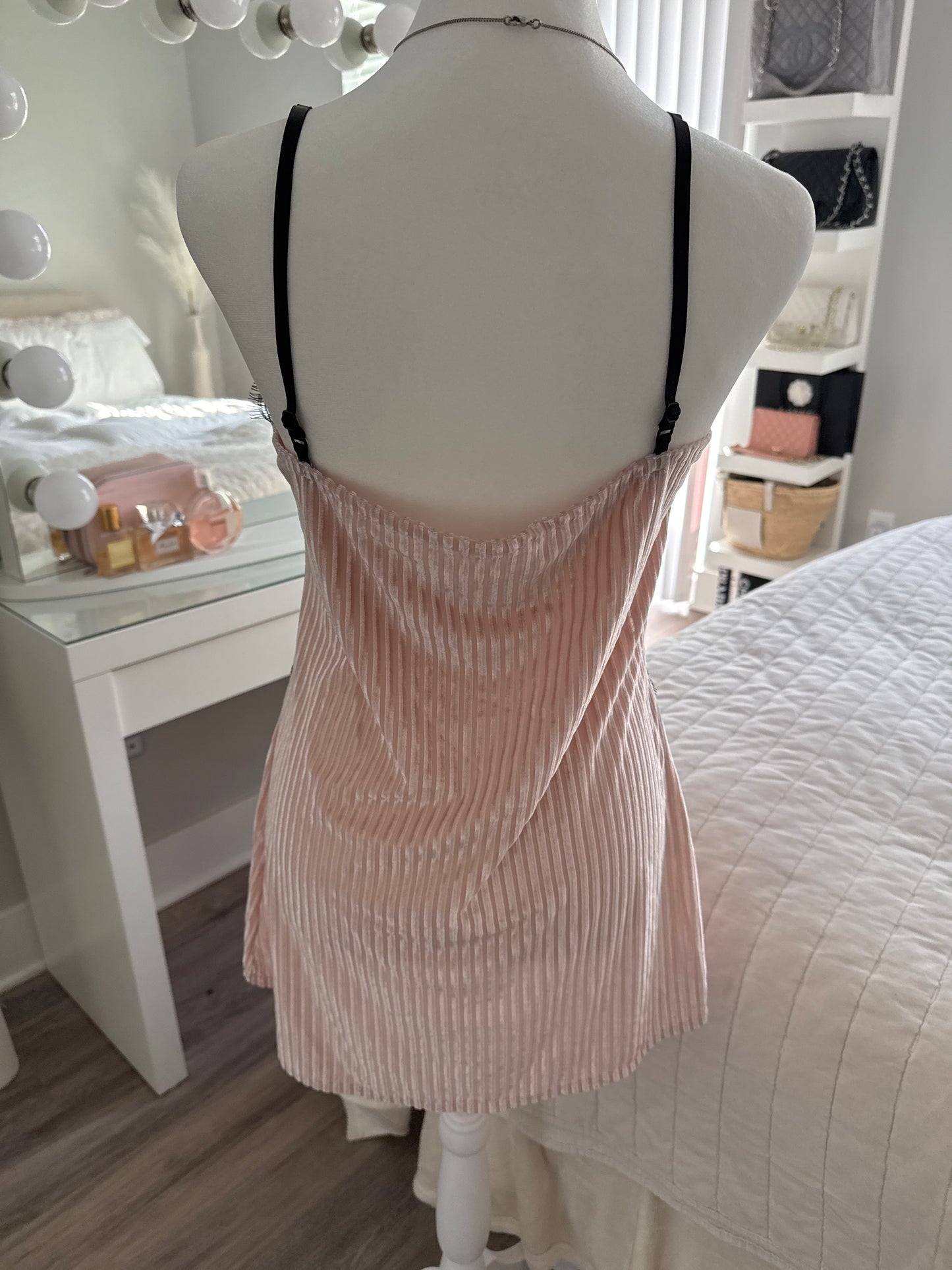 black rose water cocktail camisole