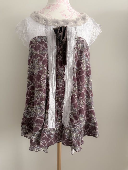 mulberry plum margarita dress