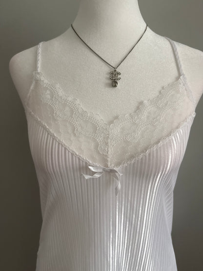 white cranberry margarita slip dress