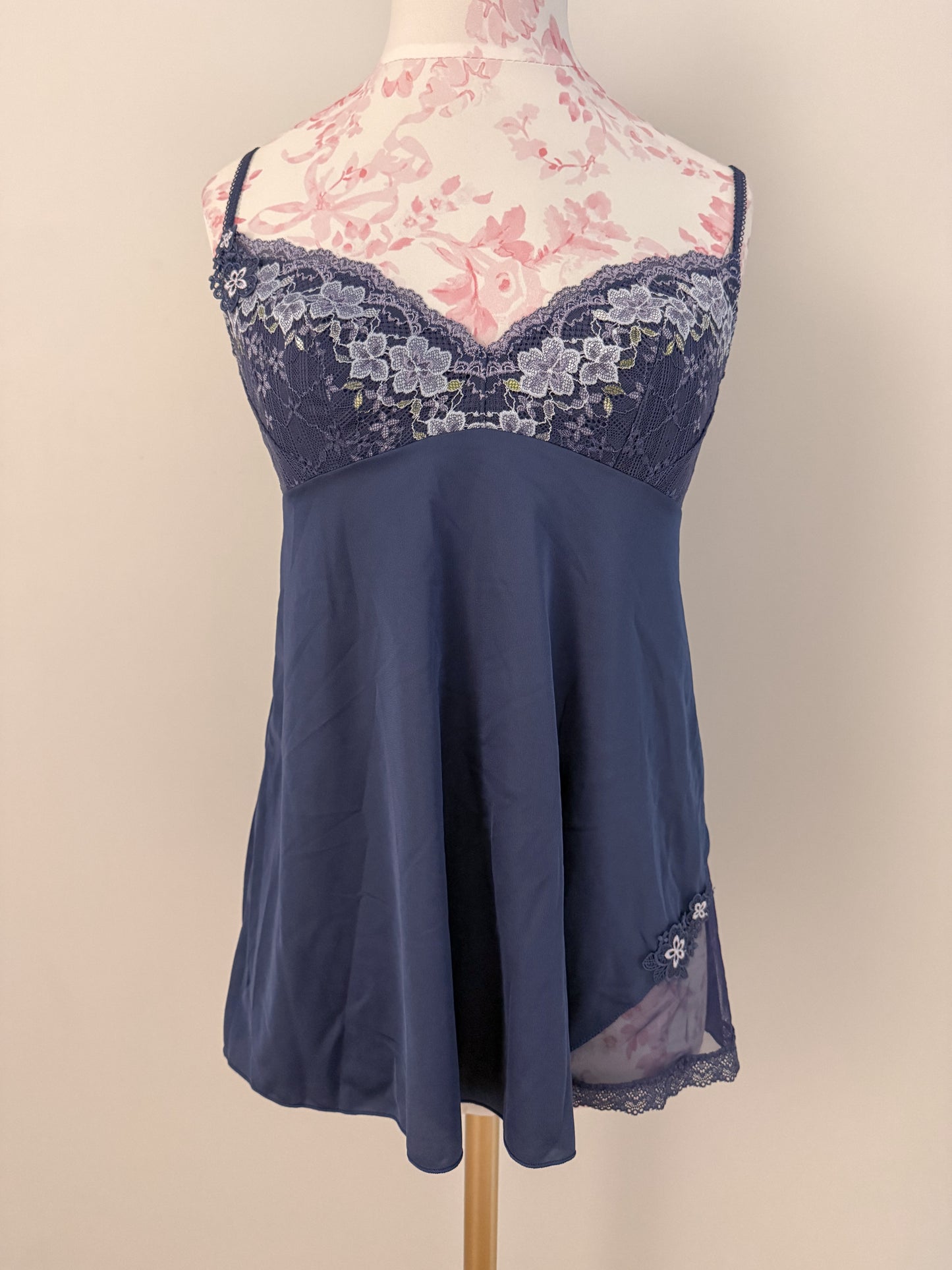 blueberry dusk swirl martini babydoll