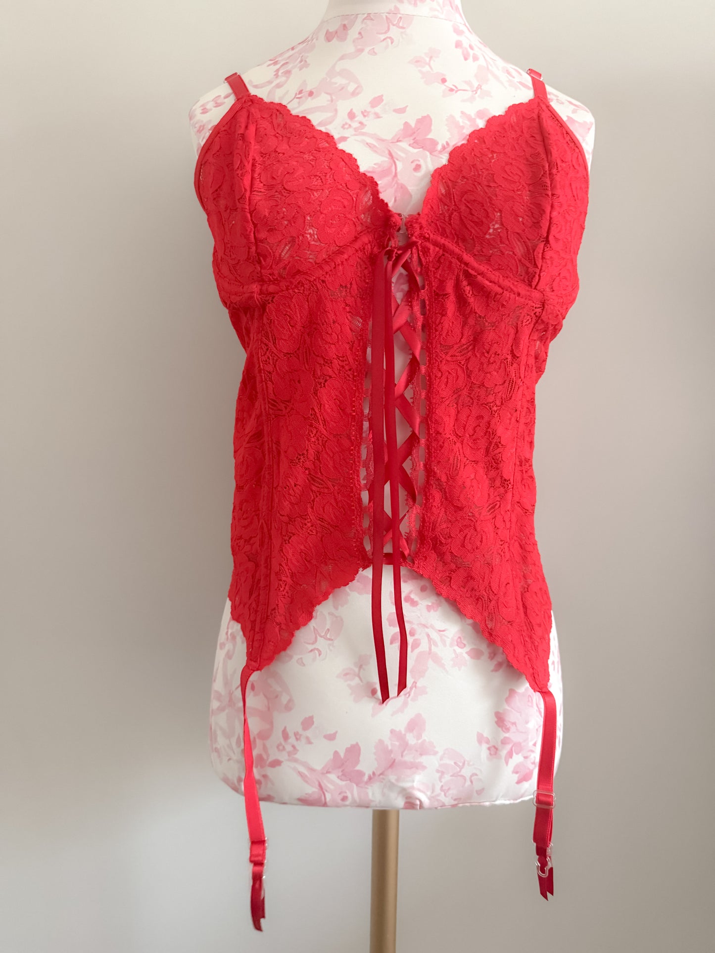 crimson pear orchid sangria corset