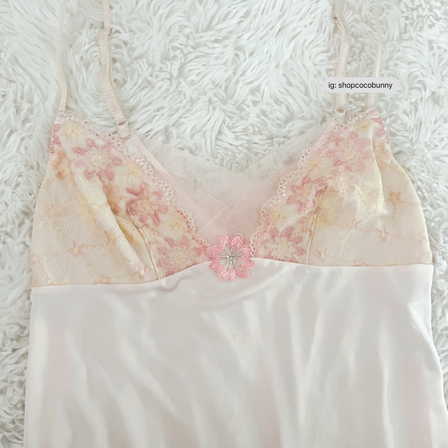 posh pink floral slip dress