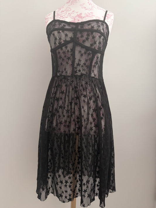 cosmic starlight blitz mojito slip dress